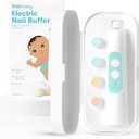 Frida Baby Electric Nail Trimmer, Safe & Easy Electric Nail File, Baby Nail Clipper & Nail Trimmer Kit for Newborn, Toddler, or Children Fingernails & Toenails, 4 Buffer Pads, LED Light, Storage Case