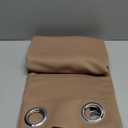 NICETOWN Blackout Window Curtains 60 inch Length, Cappuccino, 2 Panels, 34 x 60 Inch, Grommet Top Room Darkening Thermal Insulated Solid Vertical Drapes for Bedroom