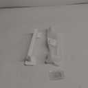 2pcs No Drill Towel Bar Rack Self Adhesive Space-Saving Brushed Nickel for Bathroom Kitchen