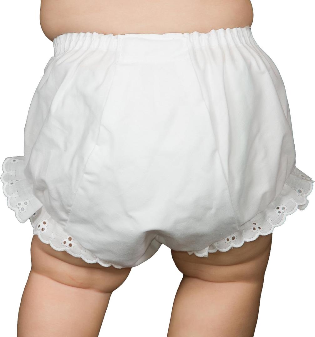 The Smaller Size Diaper Cover (Medium, White)