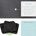 BAGAIL 6 Set Ultralight Compression Packing Cubes Packing Organizer for Travel Accessories Luggage Suitcase Backpack