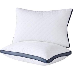 Meoflaw Pillows for Sleeping (2-Pack), Luxury Hotel Pillows Queen Size Set of 2,Bed Pillows for Side and Back Sleeper (Queen) (Queen (Pack of 2))