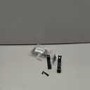 Kowibcl Curtain Rod Bracket, 4 Pcs Curtain Rod Holders, Fixed Curtain Brackets for 1/2 or 5/8 inch Rods,Black