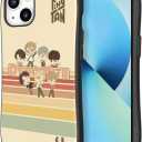 iFace TinyTAN Dynamite First Class Case for iPhone 13 (6.1”) – Cute Shockproof Dual Layer [Hard Shell + Bumper] Protective Phone Case – Group (Circle)