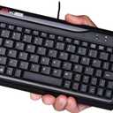 Super Mini Wired Keyboard, MCSaite Full Size 78 Keys Keypad Small Portable Fit with Professional or Industrial Use for Computer Laptop Mac Notebook