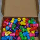 PerKoop 60 Pieces Train Party Favors Stampers for Kids Train Birthday Party Supplies Goody Bag Stuffer Filler Carnival Rewards Toddler Friends Theme Favors Decorations Class Prizes
