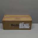 Bedsure ComfyFleece Dog Beds Large Sized Dog- Orthopedic Pet Beds for Crate with Removable Machine Cover, NOT Waterproof Egg Crate Foam Puppy Mat for Pets Up to 50 lbs, 35x22x2.8, NOT Chewproof (Charcoal Grey)