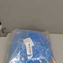 Princess Dress for Girls Halloween Cosplay Fancy Dress Princess Costume Blue Sparkly Princess Dress Up Birthday Outfit (3-4 Years)