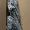 150" Extra Wide Baby Gate, Play Yard Child Safety Gate, Dog Gates with Auto-Close Door, Double Locking System for The House Doorways, Fireplace, Kitchen, 6-Panels, 30" Tall (Black)