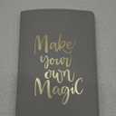 Old English Co. Make Your Own Magic Card - Bold Gold Foil Good Luck Encouragement Card | Well Done, New Job, Congratulations Card for Men and Women | Blank Inside & Envelope Included