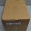 Hewory Large Glass Vase for Decor, 12in Clear Tall Farmhouse Decorative Floor Vase, Round Bubble Balloon Glass Jug Vases for Coffee Table Fireplace Mantel Entryway Living Room Bedroom Kitchen