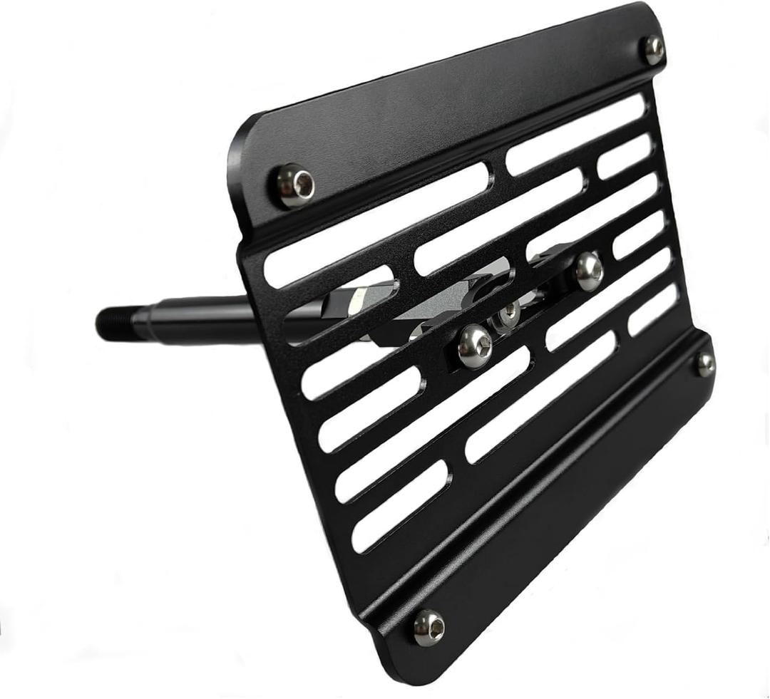 Front Bumper Tow Hook License Plate Mounting Bracket Holder for Subaru Crossbrek BRZ WRX 2013-2023 Thread Size M16 x 1.5