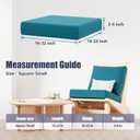 8Pcs Stretch Patio Cushion Covers, Outdoor Couch & Sofa Replacement Slipcovers for Patio Furniture Cushion Covers, Washable Reusable Furniture Protector