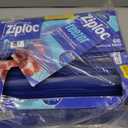 Ziploc Gallon Food Storage Freezer Bags, 132ct Total, Stay Open Design, Easy to Fill, 66 Count, 2 Pack, 132 Total