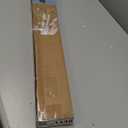 LazBlinds Cordless Cellular Shades, No Tools No Drill Light Filtering Honeycomb Shades Pleated Blinds for Windows, 34'' W x 48'' H, White