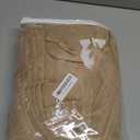 MIULEE Brown Linen Curtains 96 Inches Long for Bedroom Living Room, Soft Thick Linen Textured Window Drapes Semi Sheer Light Filtering Back Tab Rod Pocket Burlap Look Farmhouse Decor, 2 Panels Set