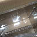 Turtle Basking Platform with Light,7.8*5.5*5.5inch Mini Land Elevated Topper Decor,Red Eared Slider Hanging Habitat Enclosure Cage,Cuckold Tank with Lid,House for Semi Aquatic Baby Terrapin