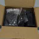 Workbench Corner Brackets Kit,4 Pcs Steel 3-Way Right Angle Corner Brackets for DIY Custom Workbench, Shelving, Work Table, Fits 2x4 (Actual 1.5"x3.5") Wood (4pcs, 2x4)