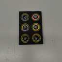 6 Pieces Blocker Protection Neutralizers Stickers for Cell Phones Tablets Laptops Computer WiFi Printer TV Electronic Devices Black