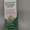 Seborrheic Dermatitis Face Cream: Psoriasis & Fungal-Prone Skin Care, Suitable for the Face, Scalp & Chest, Natural Moisturizer with Ceramides, Shea Butter & 12 Plant-Based Ingredients, Steroid-Free