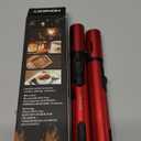 PROMISE Torch Lighters, Butane Lighters Refillable Single Jet Flame for Candle Grill BBQ Camping (Pink& Purple)