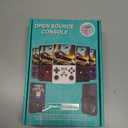 R36MAX Retro Gaming Console, Retro Handheld Games Console with 64GB TF Card, Portable Hand Held Open Source Linux System, 4.0 inch IPS HD Screen Video Game Consoles, 4000mAh Battery,Transparent Red