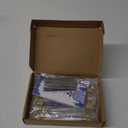 25 Set Quinceanera Party Favors for Guest Sweet 15 Diamond Pens Bulk Mis XV Aos Fancy Ballpoint Pen with Thank You Cards and Ties 15th Birthday Thank You Gifts,(White, Dark Blue)