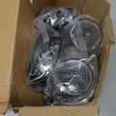 Blender 24 oz Cups with Lids & 6 Fins Female Blade Replacement Parts for Ninja, Extractor Blade for Nutri Ninja Auto iQ BL480D 30 DOB, BL450 69, BL456 70, BL480 70, BL455 30 DOB, BL482 30 DOB