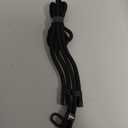 TORRAS Phone Lanyard Crossbody with 2 Phone Tabs, Adjustable Anti Theft Phone Strap for All Phones, Premium Metal Buckles, SkinFriendly, Universal Cell Phone Neck lanyard for Travel Essentials, Black