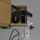 Dog Training Collar with Remote for Dogs, Waterproof IPX7 E Collar, Beep Vibration Modes, Safe Humane Training, 2000FT Range, Rechargeable Battery, for Small Medium Large Dogs 10–120 lbs (Black)