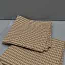 Kevin Textile Outdoor Waterproof Throw Pillow Covers Pack of 2 Boho Farmhouse Decorative Euro Sham Cushion Covers for Garden Patio Tent Balcony Bench Couch Sofa 26x26 Inch, Light Brown