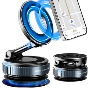 Magnetic Phone Holder for Car, 2026 Model N52 Magnets Pro, 108 LBS Ultra Strong Suction, Ideal Gift for Drivers, Perfect Present for Car Lovers, Magnetic Compatible