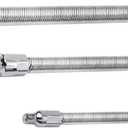 Electric Wrench Sleeve Universal Extension Rod - Bendable Flexible Shaft Flexible, 1/4,3/8, 1/2 Socket Wrenches Drive Head