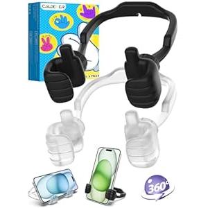 Easter Gifts for Teen Boys Girls Adults Cell Phone Stand Patented 2 Pack Thumbs Up Lazy Phone Stand for iPhone Easter basket stuffers Cell phone Holder for Desk Birthday Gifts for Kids Men Women 