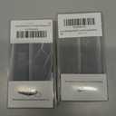 2 x evron Data Cable Organizer Box,Electronic Organizer Travel Case,SIM Card Pin,Phone Holder,for Office,Home,Desk Accessories(Translucen)