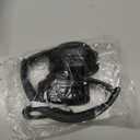 X5 Rechargeable & Portable FM Radio Headphones with Best Reception,LED Display,Soft Ear Muffs, FM Headset Radio Receiver for Meeting, Works, Hiking, Jogging (Black)