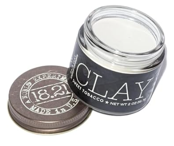 18.21 Man Made Hair Styling Product, 2oz. Original Sweet Scent in Clay with Matte Finish