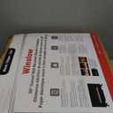 36" Small Electric Fireplace Heater - Desk Space Heater with Realistic Led 3D Flames, Freestanding Fire Places Electric Fireplace Heater for Indoor Use, 750 | 1500w, Overheating Protection