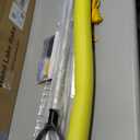 Floating Lake Rake, 36" Aluminum All Purpose Lake and Landscape Rake with 102'' Extension Handle and 52Ft Rope, Weed & Algae Removal, Yellow