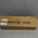 180 inch Curtain Rods, Extra Long Curtain Rod for Windows 120-180 inch, 1 inch Heavy Duty Drapery Rod for Outdoor Patio, Living Room, Bedroom, Modern Black Adjustable Curtain Rods 10-15ft