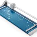 Dahle 508 Personal Rotary Trimmer, 18" Cut Length, 5 Sheet Capacity, Self-Sharpening, Automatic Clamp, German Engineered Paper Cutter