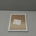 LUCKYLIFE 8x10 Picture Frame White for Wall Mounting or Tabletop Display, 2 Pack