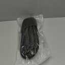 Pillow Slippers, Quick Drying Open Toe Soft Cushioned Extra Thick Non-Slip Massage House Slipper Pool Gym Shower Bathroom Sandals (Color : Black, Size : 42-43