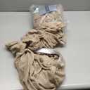 H.VERSAILTEX Super Stretch Individual Seat Cushion/Couch Slipcover Sets Thick Jacquard Textured Twill Fabric (3 Piece Sofa Covers, Sand)