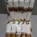 200Guests Pre Rolled Gold Plastic Silverware Sets - Heavy Duty Gold Cutlery - Include 200 Pack Wrapped Disposable Utensils with Napkins for Parties & Dinners & Weddings