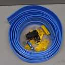 Plastic Flexible Race Car Track for Kids Toy with 20 Suction Cups & 8 Yellow Gasket Compatible with 4 Alloy Diecast 1:64 Cars Toys,13FT Rolls Up Portable Flex Track Racetrack Toy for 3 Up Years Old