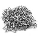 20 Feet x 5/32 Inch Stainless Steel Chain Link, Heavy Duty Chain Links, Rust Proof Coil Chain Metal Utility Chain for Clothesline, Hanging Swing, Chain Hardware, 500 lbs Work Load
