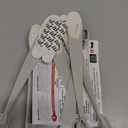 Command Cord Bundlers, Damage-Free Hanging Cord Organizer, No Tools Cord Bundler for Hanging Electrical Cables, 6 Gray Cord Bundlers and 12 Strips