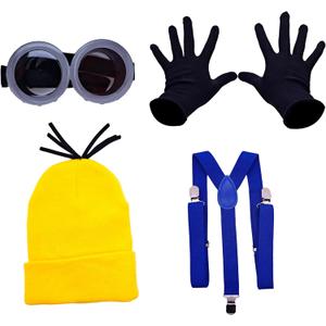 ASVP Shop Goggle Glasses With Strap For Costume Perfect For Cosplay, Halloween And Dress Up Parties