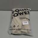 Foindtower Set of 2 Decorative Linen Check Throw Pillow Covers Neutral Farmhouse Vintage Cushion Covers Modern Boho Home Decor for Sofa Chair Couch Bedroom Living Room,2424 Inch,Light Brown